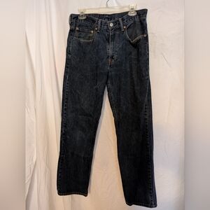 Levi's 550 men's relaxed dark blue jeans, size 32x32
